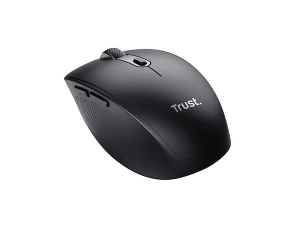 Trust Ozaa, oikeakätinen, optinen, langaton RF + Bluetooth, 3200 dpi, musta