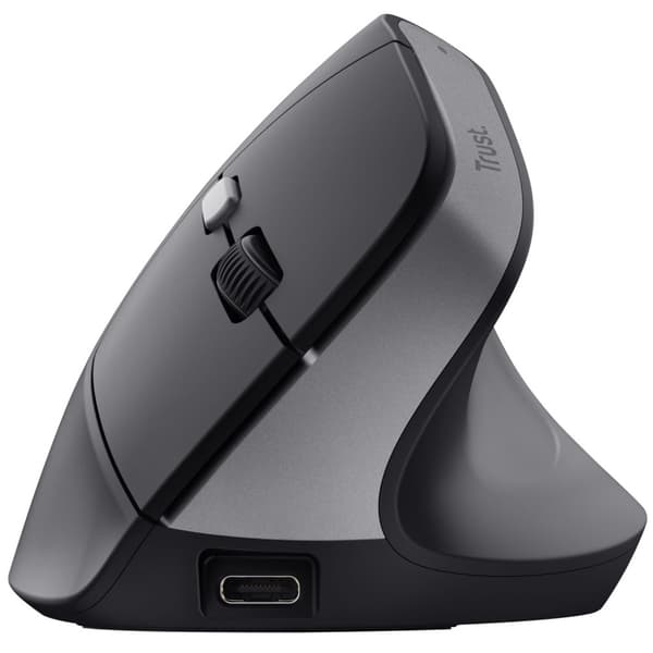 Bayo II trådløs ergonomisk mus svart