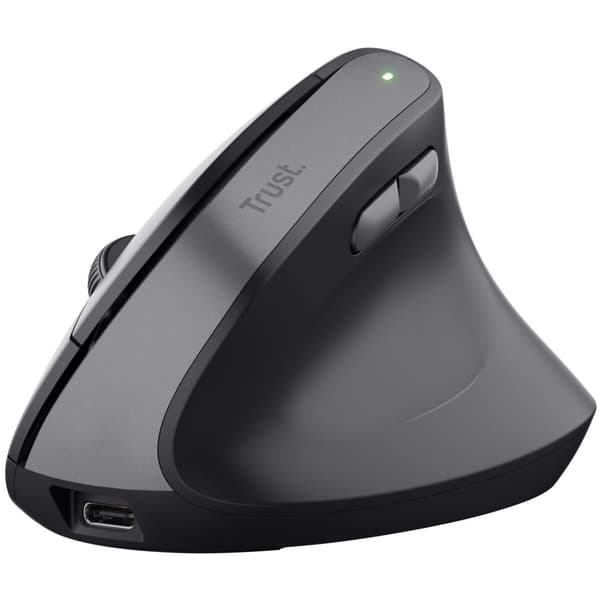 Bayo II trådløs ergonomisk mus svart Sort