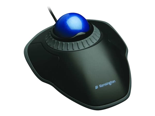 Kensington Orbit - Styrekule - høyre- og venstrehåndet - optisk - 2 knapper - kablet - USB