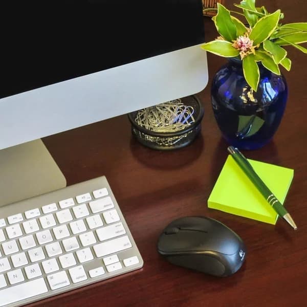 Logitech M317 trådløs mus med Unifying Receiver - Sort