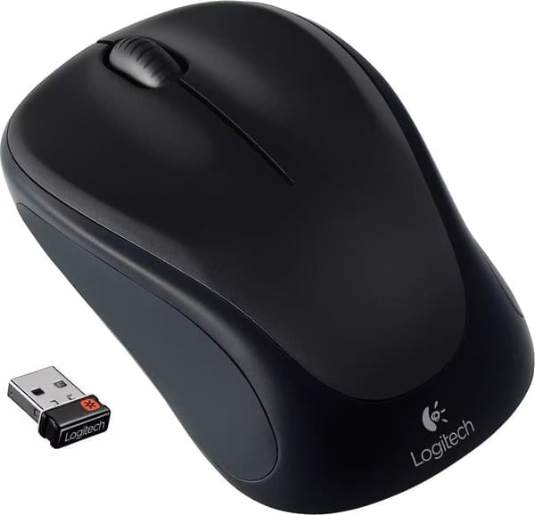Logitech M317 trådløs mus med Unifying Receiver - Sort