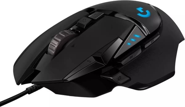 Logitech G502 HERO högpresterande trådad spelmus HERO 25K-sensor