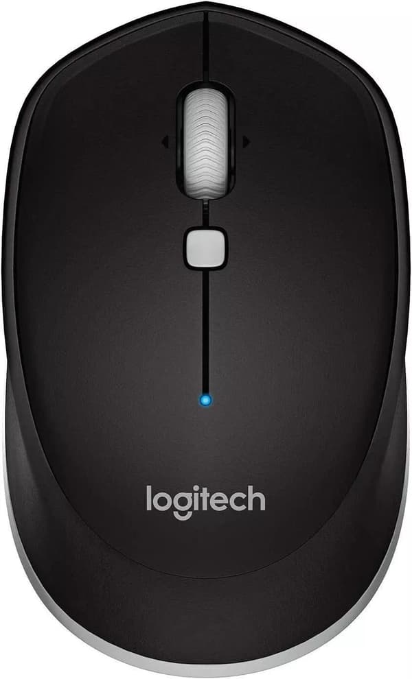 Logitech M535 kompakt trådlös mus med 10 månaders batteritid fungerar med alla Bluetooth-aktiverade datorer, bärbara datorer eller surfplattor som kör