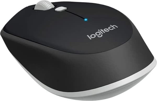 Logitech M535 kompakt trådlös mus med 10 månaders batteritid fungerar med alla Bluetooth-aktiverade datorer, bärbara datorer eller surfplattor som kör