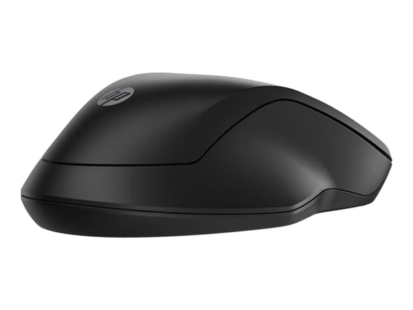 HP 255 - Mus - optisk - 3 knapper - trådløs - 2.4 GHz, Bluetooth 5.0 - svart