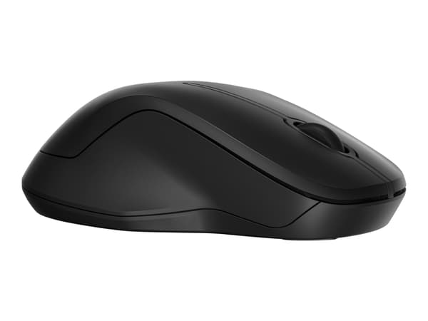 HP 255 - Mus - optisk - 3 knapper - trådløs - 2.4 GHz, Bluetooth 5.0 - svart