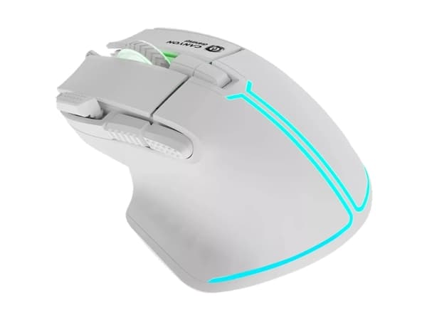 Canyon Fortnax GM-636, Right-hand, Optical, USB Type-A, 20000 DPI, White