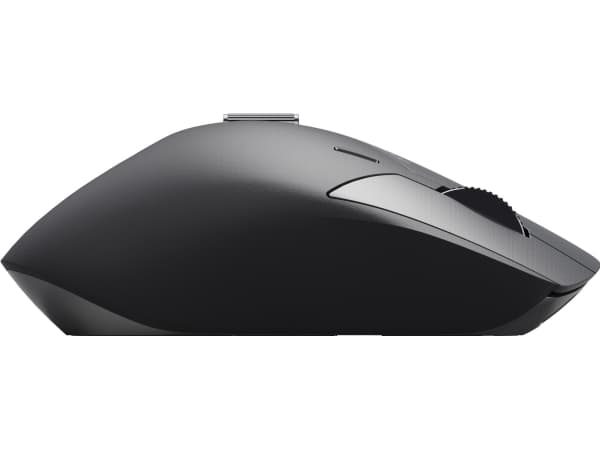 Rapoo MT760L, högerhand, Optisk, Trådlös RF + Bluetooth, 3200 DPI, Svart, Grå