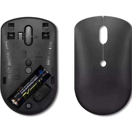 Lenovo | Langaton pienikokoinen hiiri | 400 | Punainen optinen anturi | Langaton | 2.4G langaton USB-C-vastaanottimen kautta | Musta | 1 vuosi(a)