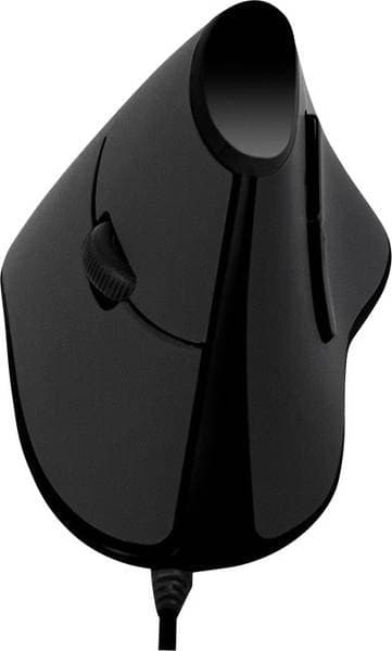 Logilink | Ergonomisk lodret mus | ID0158 | Optisk | Kablet | Sort Sort