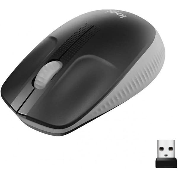 Logitech | Täysikokoinen hiiri | M190 | Langaton | USB | Keskiharmaa