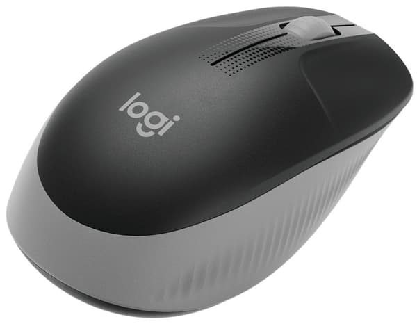 Logitech | Täysikokoinen hiiri | M190 | Langaton | USB | Keskiharmaa musta, Harmaa