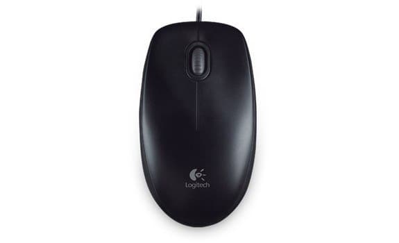 Logitech | Mus | B100 | Trådbunden | Svart Svart