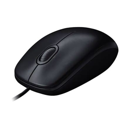 Logitech | Mus | M100 | Optisk | Optisk mus | Trådbunden | Svart