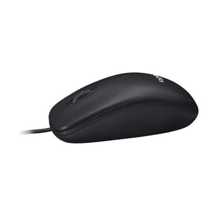 Logitech | Mus | M100 | Optisk | Optisk mus | Trådbunden | Svart