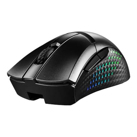 MSI | Lättvikts trådlös spelmus | Spelmus | GM51 | Trådlös | 2,4 GHz | Svart