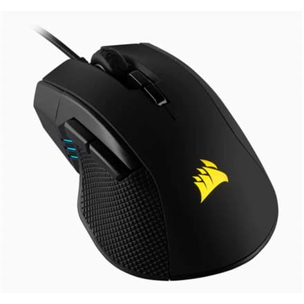 Corsair | Spelmus | Trådbunden | IRONCLAW RGB FPS/MOBA | Optisk | Spelmus | Svart | Ja Svart