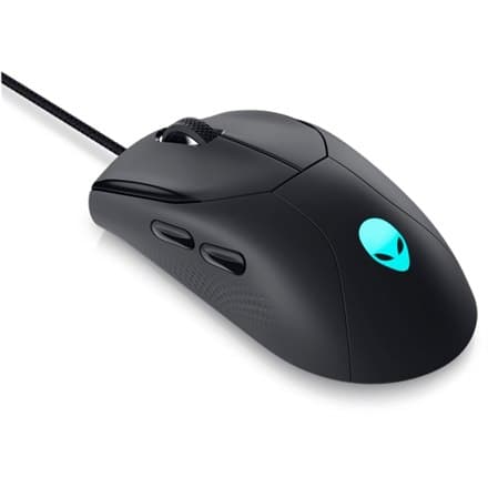 Dell | Gaming mus | Alienware AW320M | kablet | Kablet - USB Type A | Sort Sort