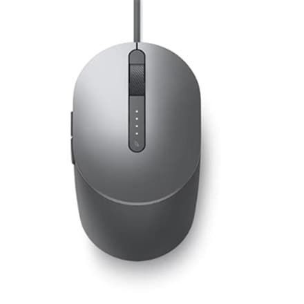 Dell | Laser mus | MS3220 | kablet | Kablet - USB 2.0 | Titan grå Grå, Titanium