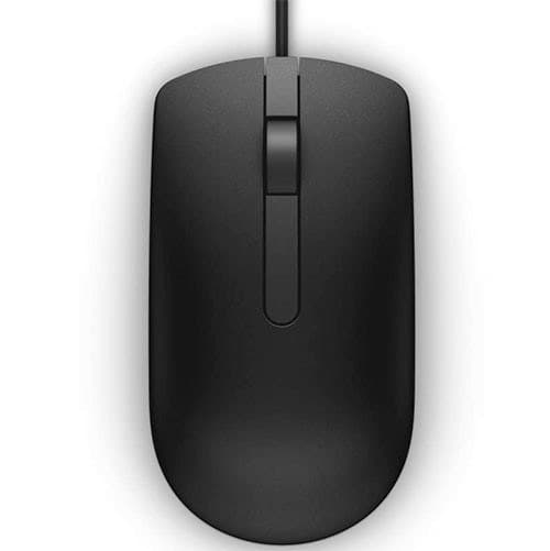 Dell | Optisk mus | Optisk mus | MS116 | trådbunden | Svart