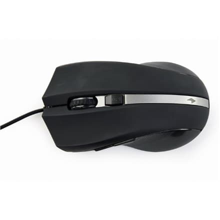 G-laser mus Gembird MUS-GU-02 Kabelført USB Sort
