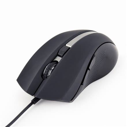 G-laser mus Gembird MUS-GU-02 Kabelført USB Sort