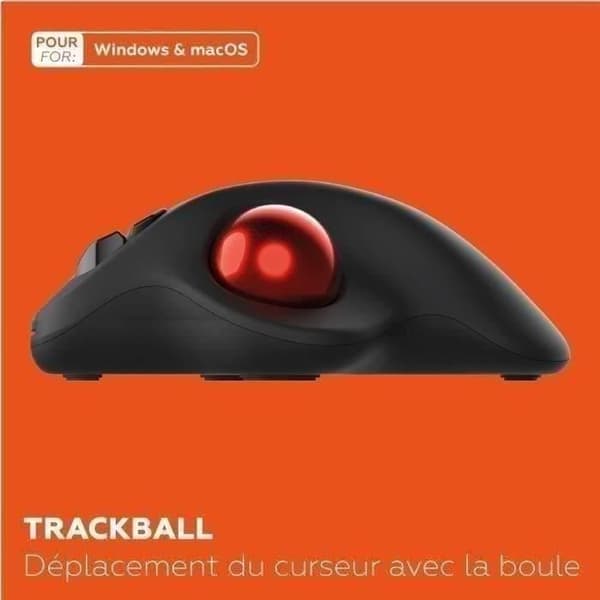 Trådlös mus - MOBILITY LAB - Trackball - Svart