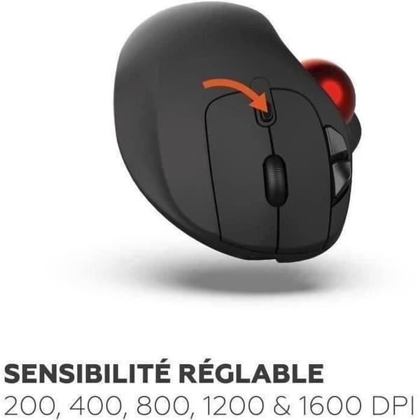Trådlös mus - MOBILITY LAB - Trackball - Svart
