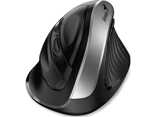 Trådlös mus Genius Ergo 8250S Silent Click, silver