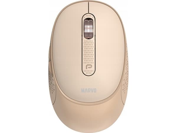 Marvo Trådlös mus, Marvo WM111 PK, rosa, optisk, 1600DPI