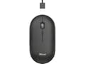 Pikkukuva 1 / 2: Trust Puck, Molempikätinen, Optinen, RF Wireless + Bluetooth, 1600 DPI, Musta