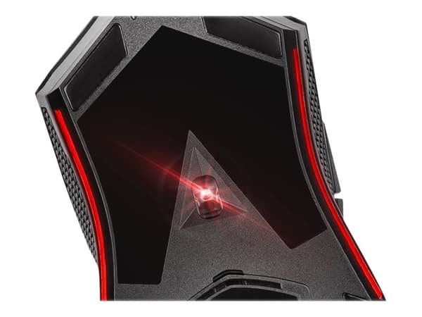 MSI Clutch GM08, Molempikätinen, Optinen, USB A-tyyppi, 4200 DPI, Musta