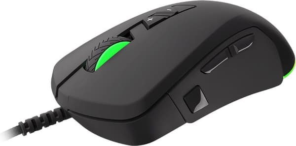 natec Mus dator Genesis Xenon 770 NMG-1473 Optisk 10200 DPI svart - Mus - 10 200 dpi - Optisk