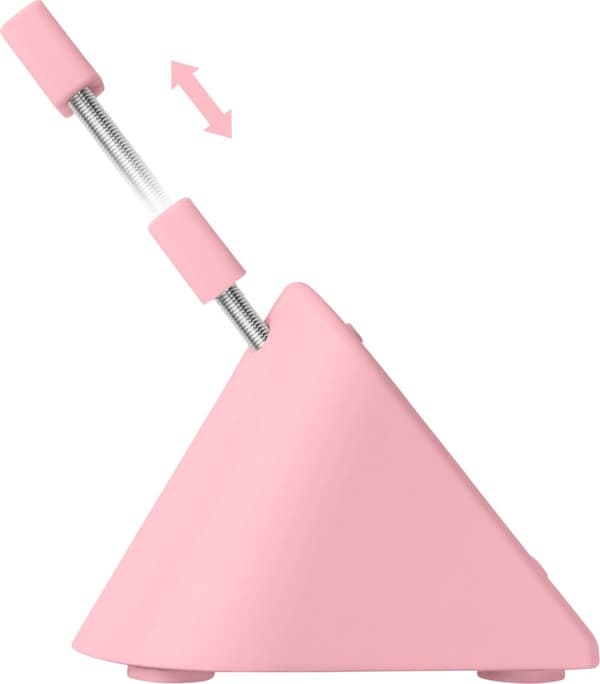 Deltaco - Gaming Mouse Bungee - Justerbar Hållare - Rosa