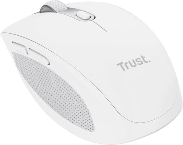 Trust Ozaa Compact - Laddbara trådlösa hörlurar - USB & Bluetooth - Stil - Vit