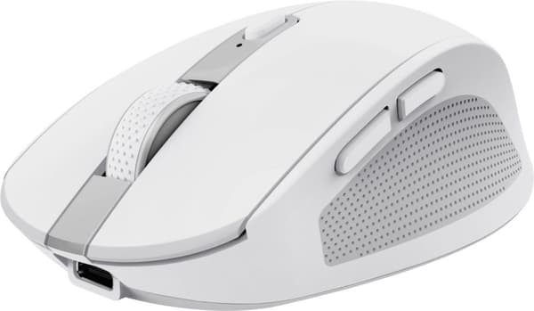 Trust Ozaa Compact - Laddbara trådlösa hörlurar - USB & Bluetooth - Stil - Vit