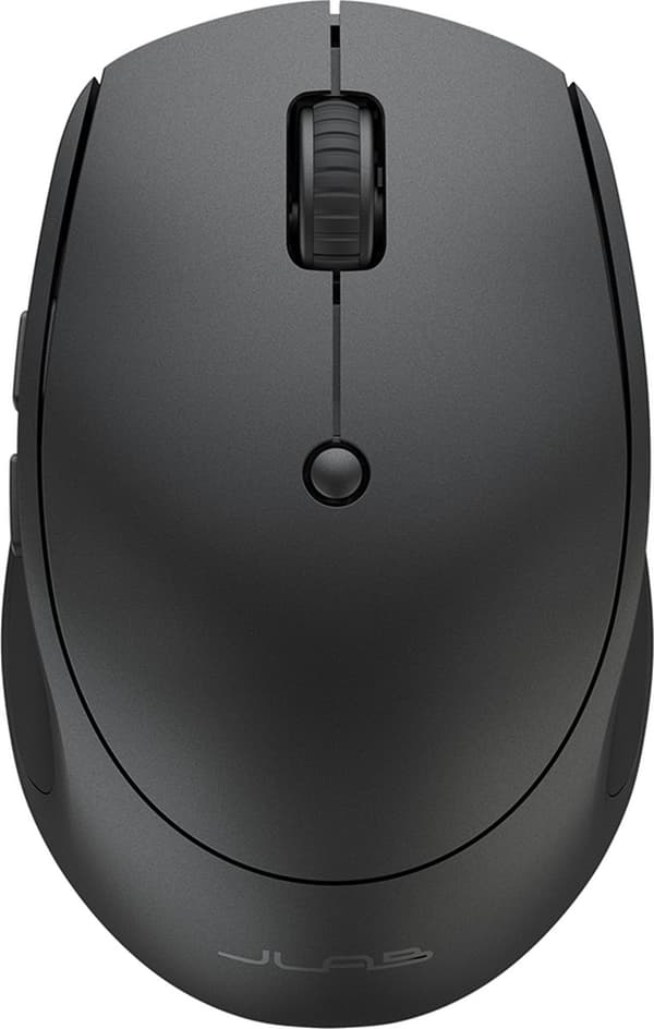 JLab Go Recharge Mouse Ambidextrous Bluetooth + USB Type-A 1600 DPI (IEUMGOCHRGMSRBLK124)