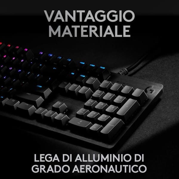 Tangentbord - Logitech - G512 Carbon - Trådbunden - USB - Svart