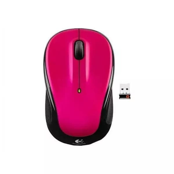 Logitech Wireless Mouse M325 UNIFYING-mottagare sladdlös optisk Brilliant Rose