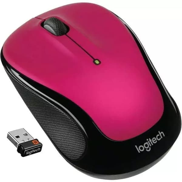 Logitech Wireless Mouse M325 UNIFYING-mottagare sladdlös optisk Brilliant Rose