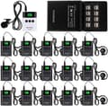 Miniatyrbild 1 av 6: Retekess TT122 Trådlöst Guidningssystem med Mini-USB Laddningsstation och 16 Platser (15 Mottagare)