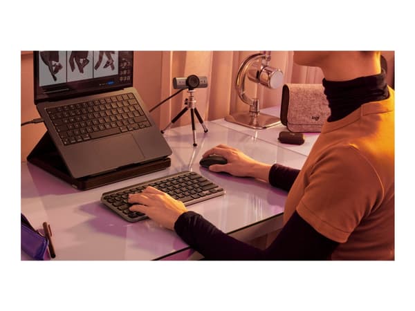 Logitech Master Series MX Anywhere 3S for Mac - Mus - 6 knapper - trådløs - Bluetooth - romgrå