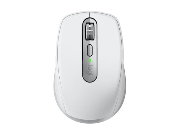 Logitech Master Series MX Anywhere 3S for Mac - Mus - 6 knapper - trådløs - Bluetooth - blekgrå