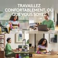 Miniatyrbild 5 av 6: Mus - Trådlös - Logitech - MX Anywhere 3S - Tyst - Grafit