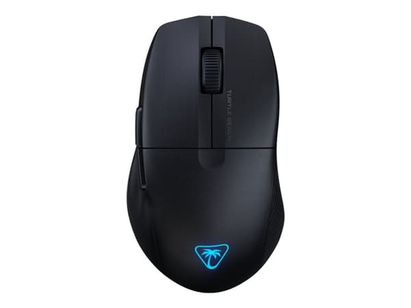 Turtle Beach Pure Air - Mus - ergonomisk - optisk - trådlös, kabelansluten - Bluetooth, 2.4 GHz, USB-C - trådlös USB-mottagare - svart