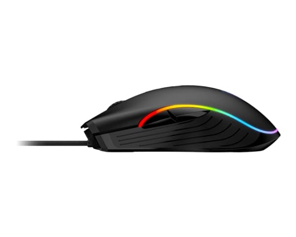 MSI FORGE GM300 - Mus - optisk - 7 knapper - kablet - USB 2.0