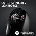 Miniatyrbillede 3 af 6: Logitech G PRO X SUPERLIGHT 2 LIGHTSPEED trådlös spelmus, lätt - svart