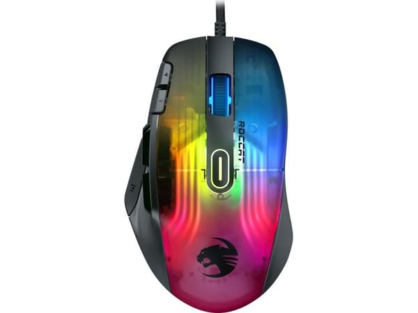 ROCCAT Kone XP, Høyre hendt, Optisk, USB Type-A, 19000 DPI, Sort Sort