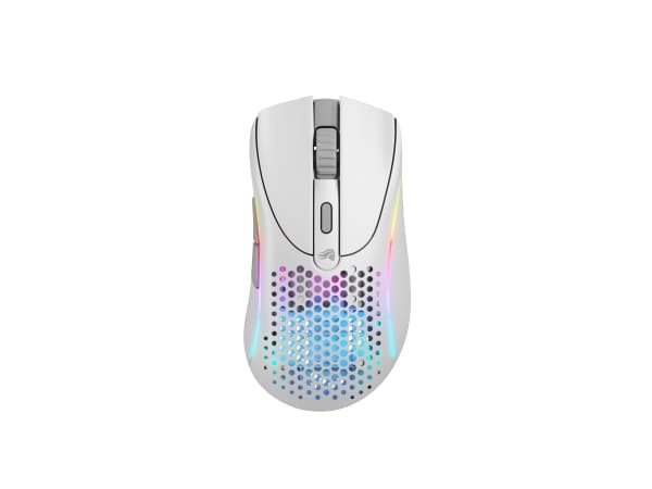 Glorious Gaming Glorious Model D 2 Wireless - Matte White, Right-hand, RF Wireless, 19000 DPI, White